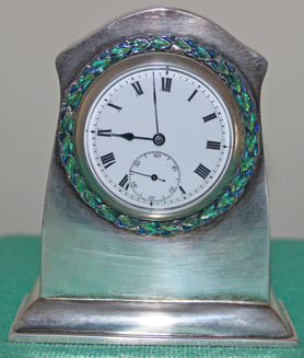 Silver Liberty Clock 