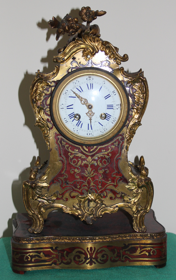 French Boulle Striking Clock by R&C 